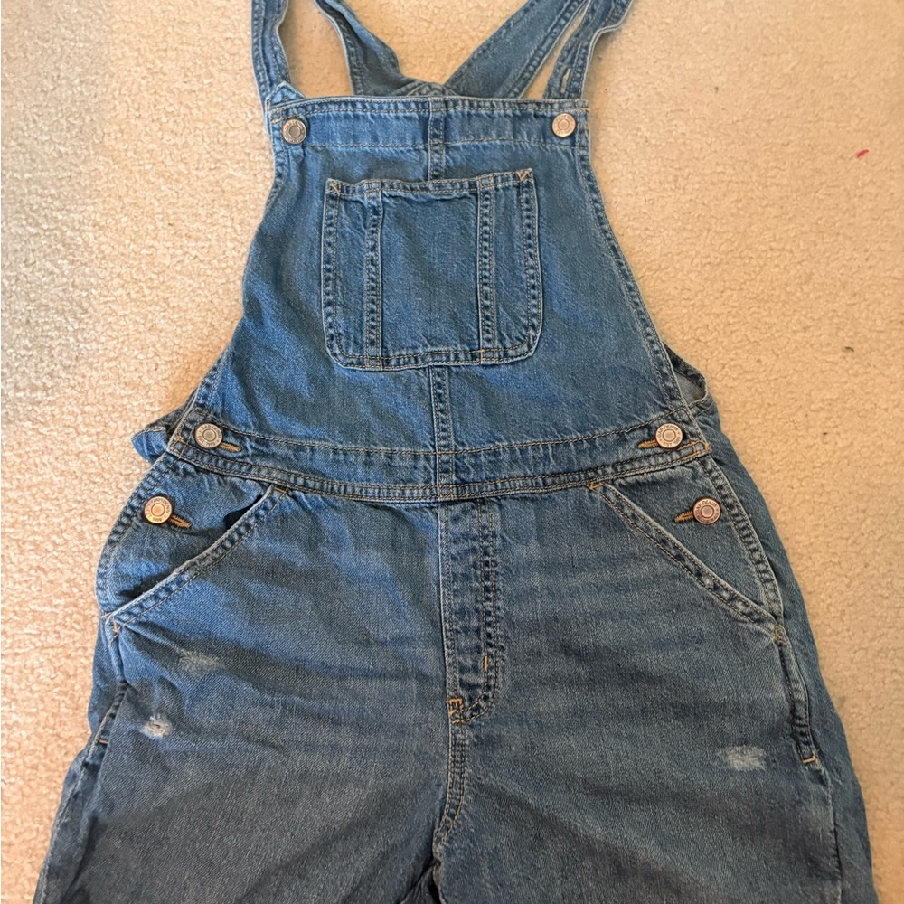 Gap blue denim overalls Size XXL kids